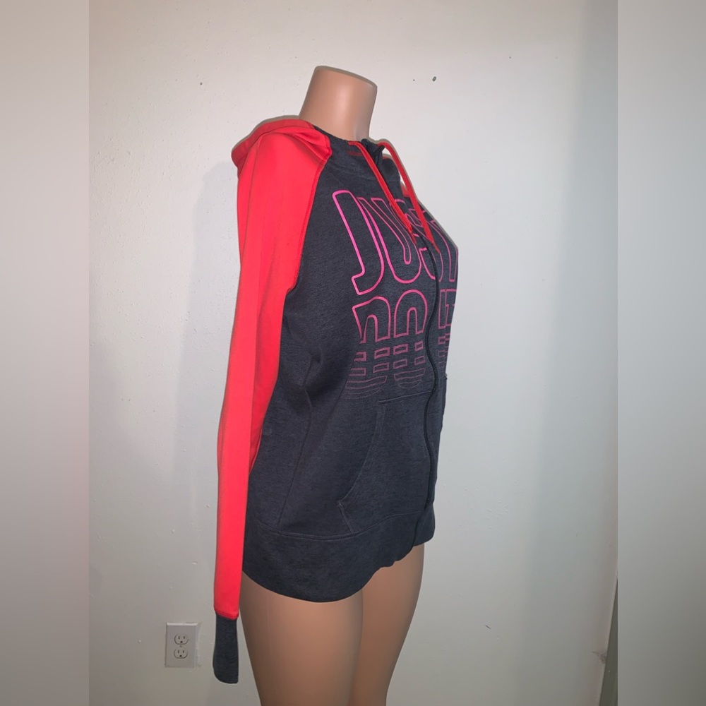 Nike Therma-FIT Women's Running Sweatshirt and Hoodie Light “Just Do It” EUC L - Picture 6 of 16